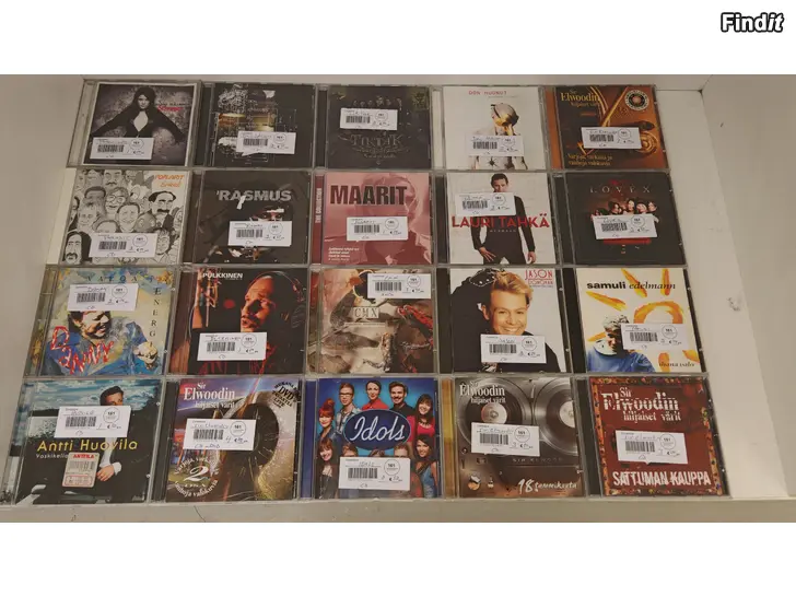 Säljes CD skivor, finsk pop, rock och dansmusik