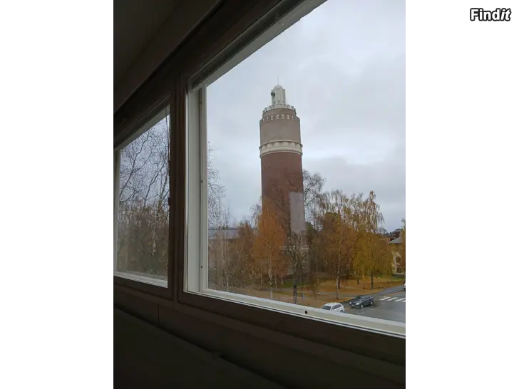 Uthyres 1 rum + kokvrå uthyres  på Kvarnbacksgatan i Jakobstad