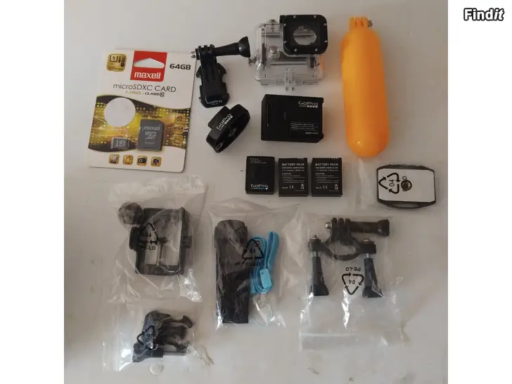 Myydään Gopro hero 3 silver