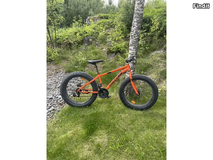 Säljes Fat bike orange
