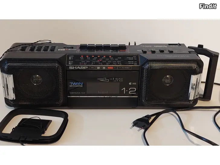 Myydään Sharp WQ-T282H Bk