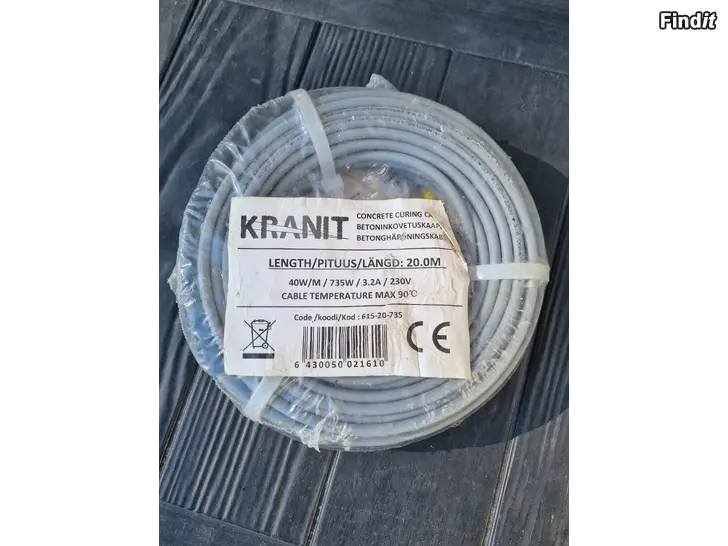 Säljes Betonghärdningskabel