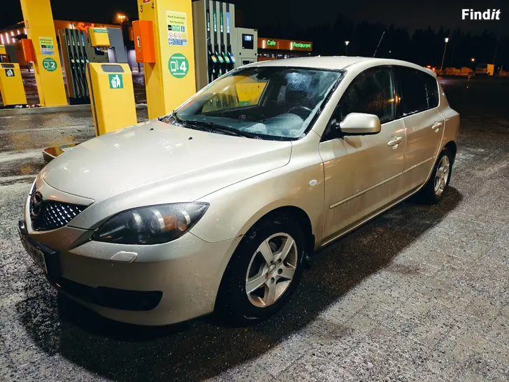 Myydään Mazda 3 1,6 bensin - 09