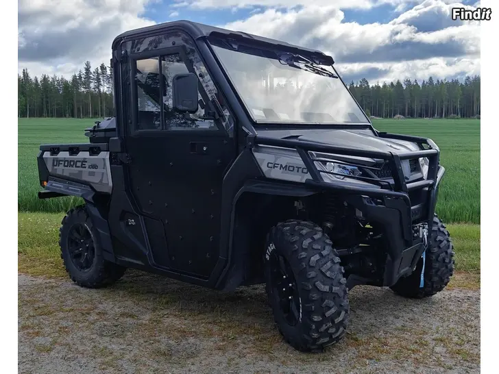 Myydään CFMoto UForce 1000 EFI EPS lämpöhytillä, hyvin varustein, 469 h, hinta sis. ALV