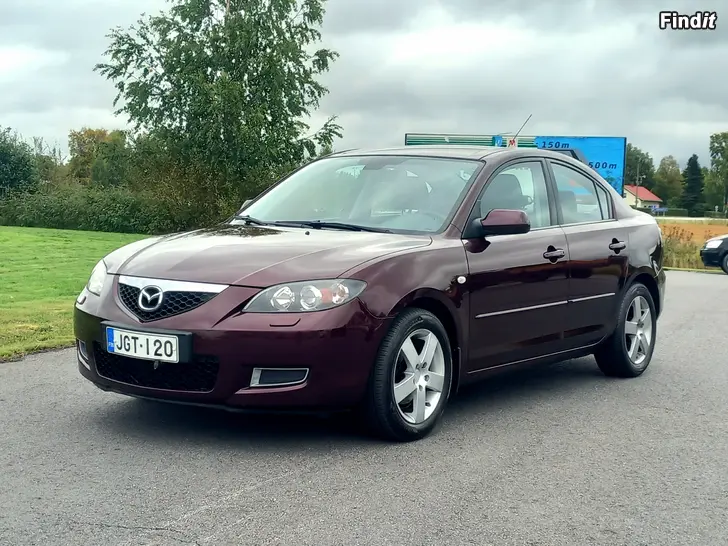 Myydään Mazda 3 Elegance 1.6 105hv Bensa 4-ov