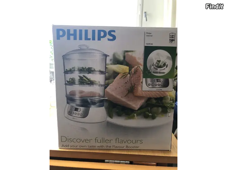Säljes Philips steamer HD9140 ångkokare / höyrykeitin