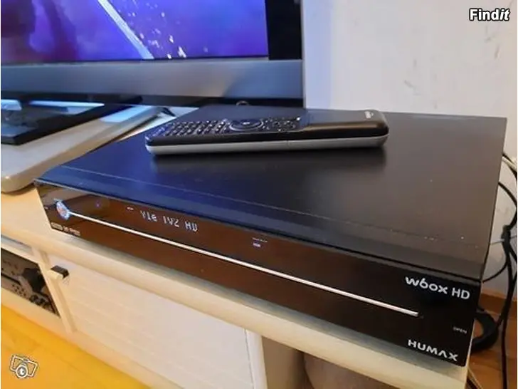 Myydään Humax tallentava kaapeliverkon HD digiboksi