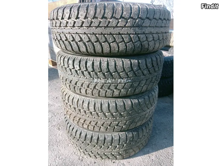 Myydään Nastarenkaat 185/65R14 vanteet 4-108 Peugeot