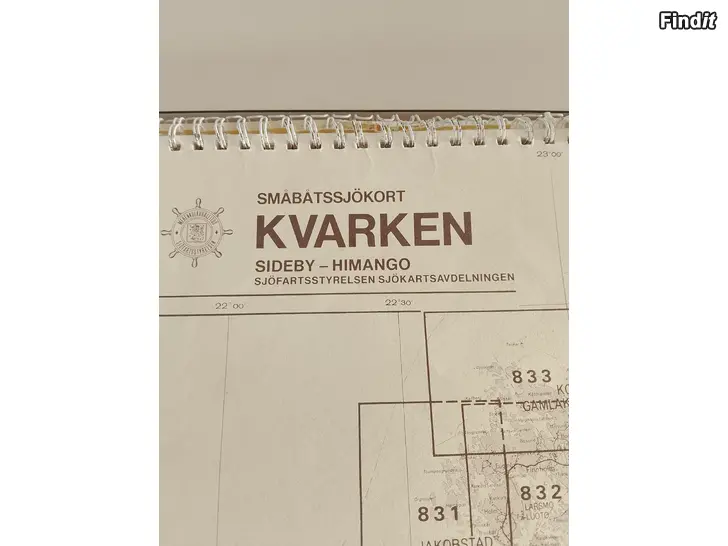 Säljes Kvarken, sjökort
