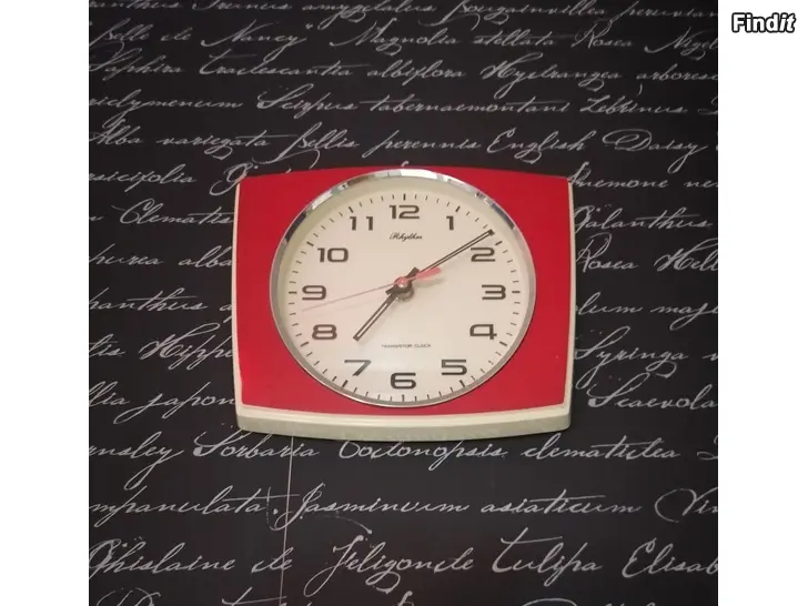 Myydään Seinäkello Rhythm