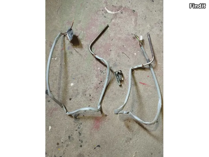 Myydään Kaasujääkaapin vastukset ja poltin