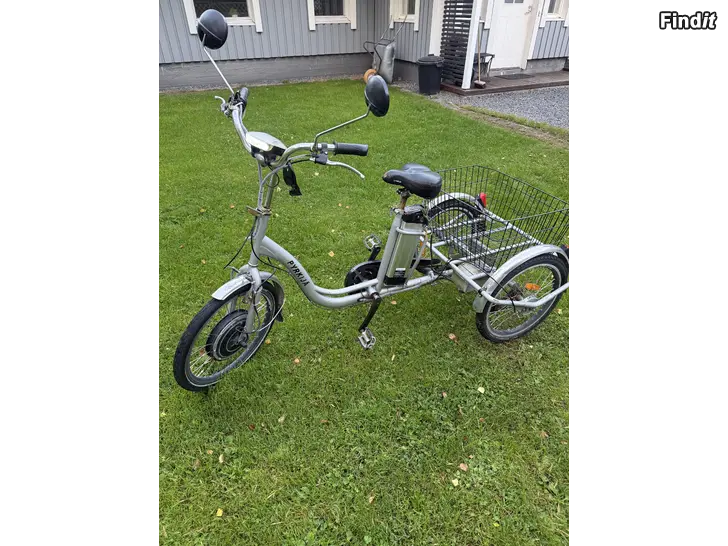 Myydään Pyrkijä täyssähkö 3-pyöräinen