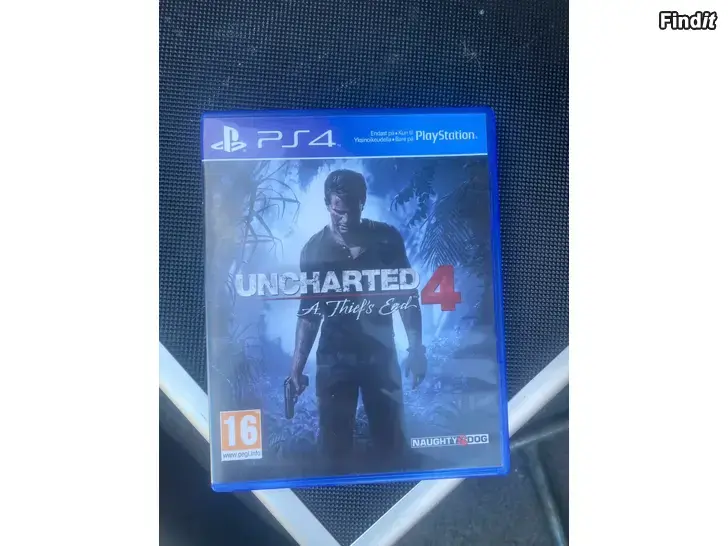 Myydään Uncharted 4 playstation 4