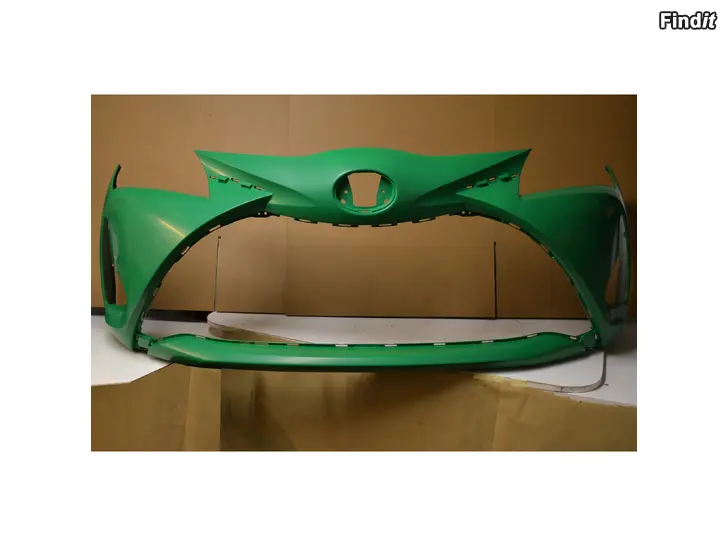 Myydään Toyota Yaris 17-20 etupuskuri vihreä 52119-0DA40