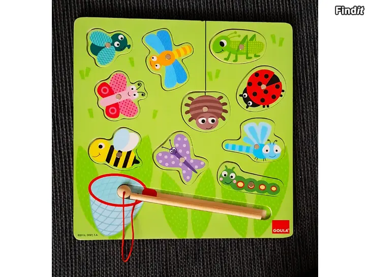 Myydään Goula Magneettipalapeli ötökät