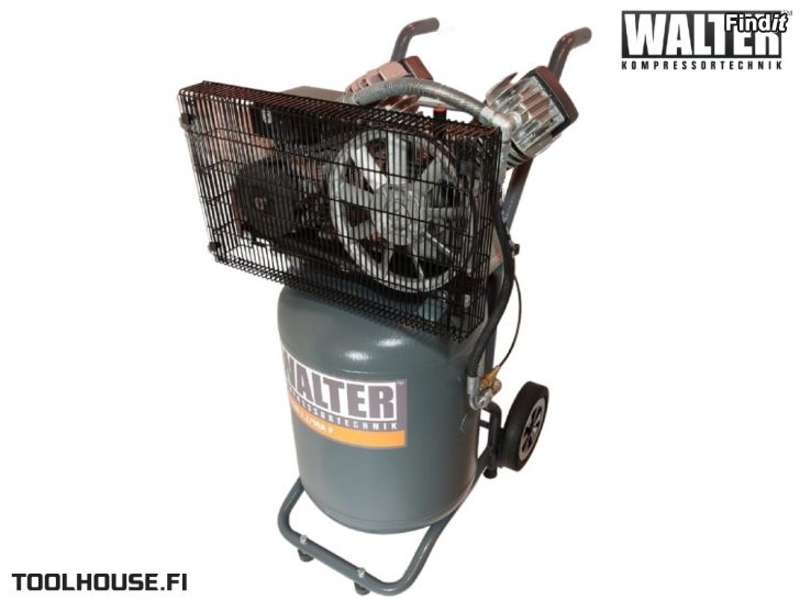 Myydään Walter 2,2kW valurauta kompressori