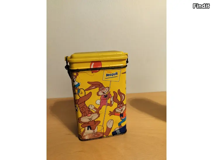 Säljes Nesguik peltinen purkki aterialaatikko