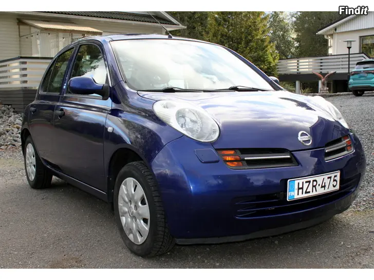 Myydään Ruosteeton, vähän ajettu viisiovinen Nissan Micra 1.0 16v