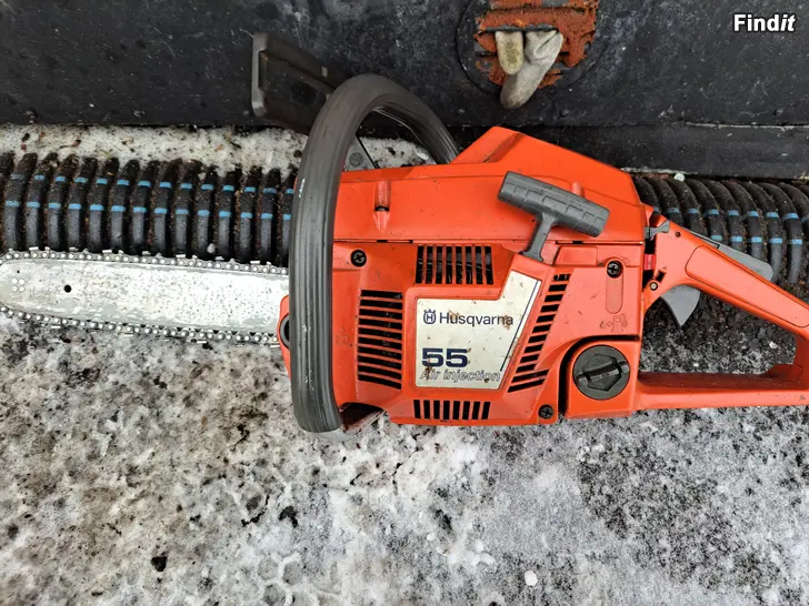 Säljes Husqvarna motorsåg 55