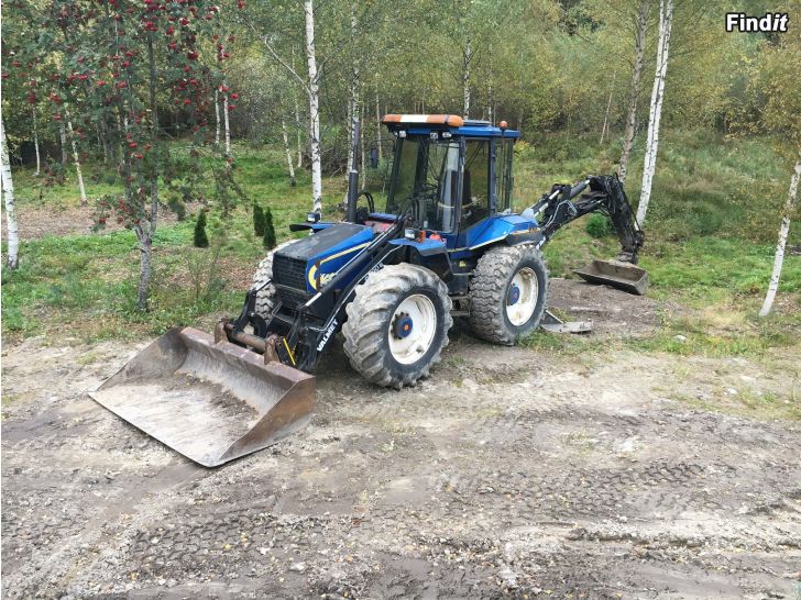 Myydään Valmet 9000E traktorgrävare