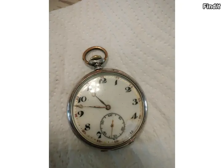 Säljes Taskukello hopea viallinen