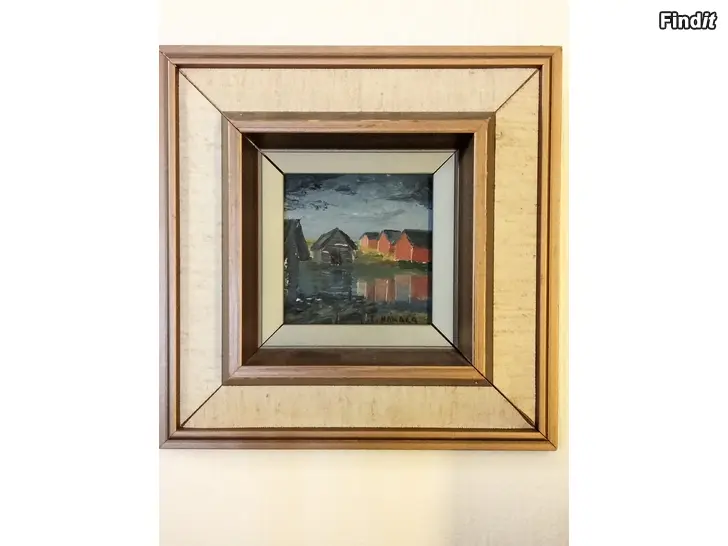 Myydään 2 kpl E. Hakalan maalausta