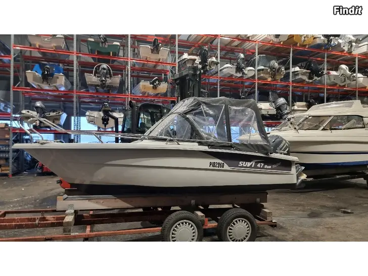 Säljes Suvi 47 Duo Fisher + Yamaha F40 FETL 2022