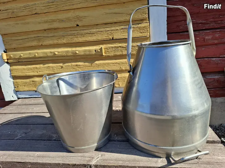 Säljes Kanna och ämbar