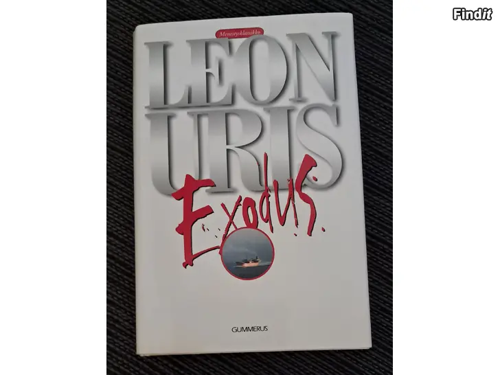 Myydään Leon Uris  Exodus