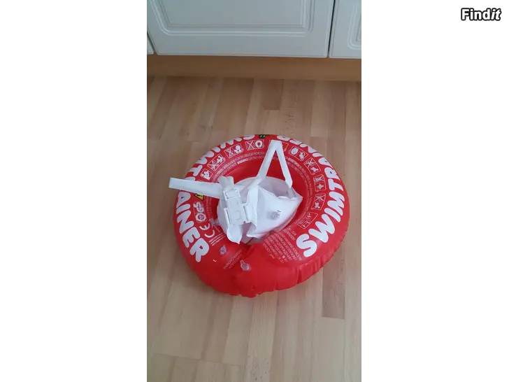 Myydään Swimtrainer uimarengas punainen 8e