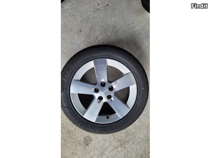 Myydään Peugeot 407 Aluvanteet/renkaat