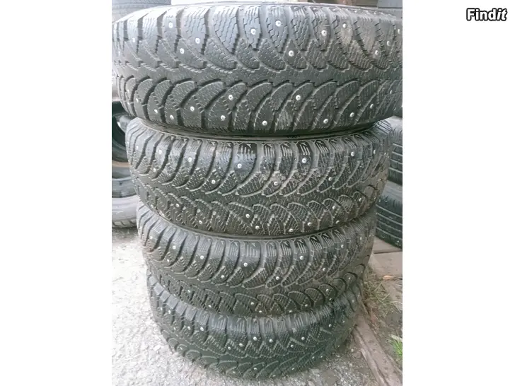 Myydään Nastarenkaat 175/70R13 vanteet 4-114,3 Mazda