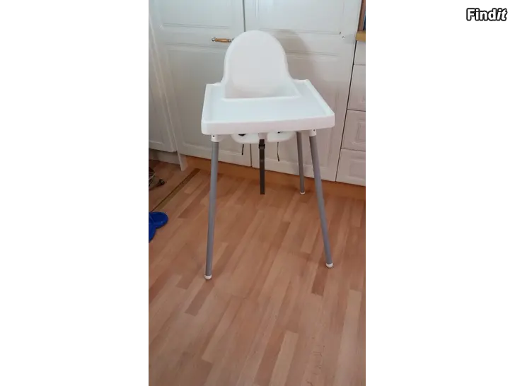 Myydään Ikea Antilop syöttötuoli valkoinen -20e