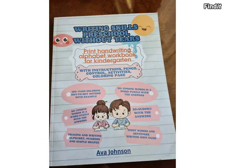 Myydään Writing Skills Preschool Without Tears - Opi kirjoittamaan ENG - Lär dig att skriva ENG