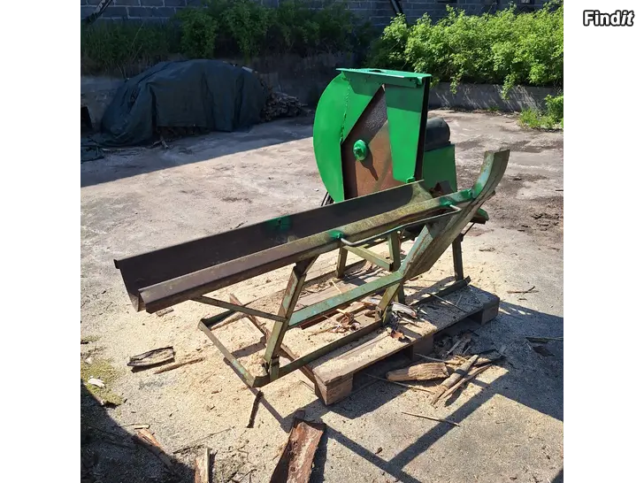 Säljes vedkap med elmotor