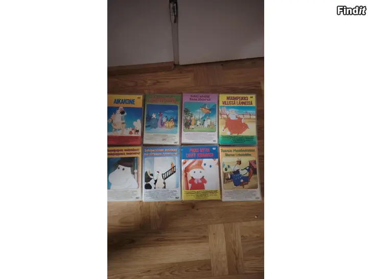 Myydään 9kpl muumi dvditä alkuperäisillä äänillä