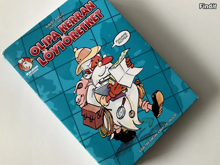 Myydään Olipa kerran löytöretket dvd-boksi