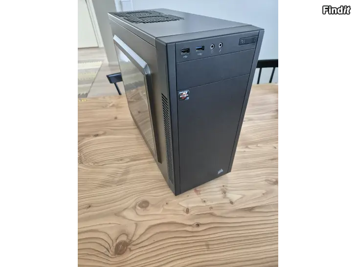 Myydään Pöytäkone Ryzen 7 1700 / 16GB / GTX 1060