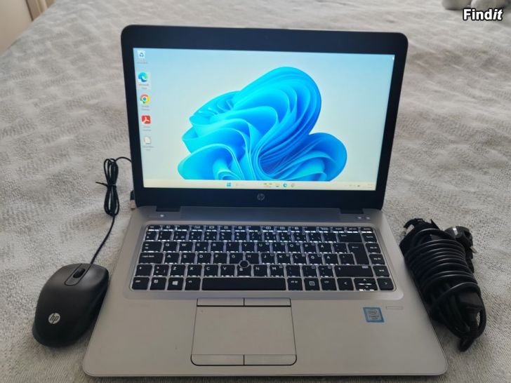 Myydään HP Elitebook kannettava, 14 , i7-6500U/16/256 280