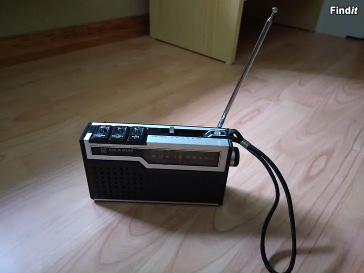Säljes Gold star model 111 kompakt radio