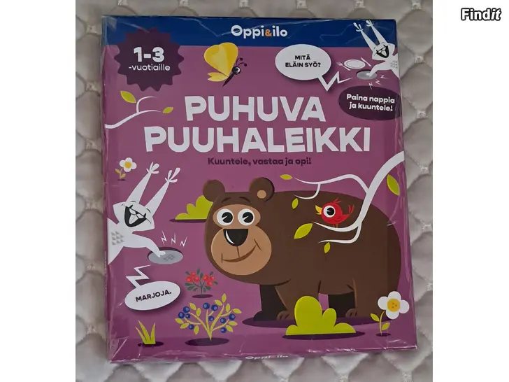 Säljes Puhuva puuhaleikki 1-3 v