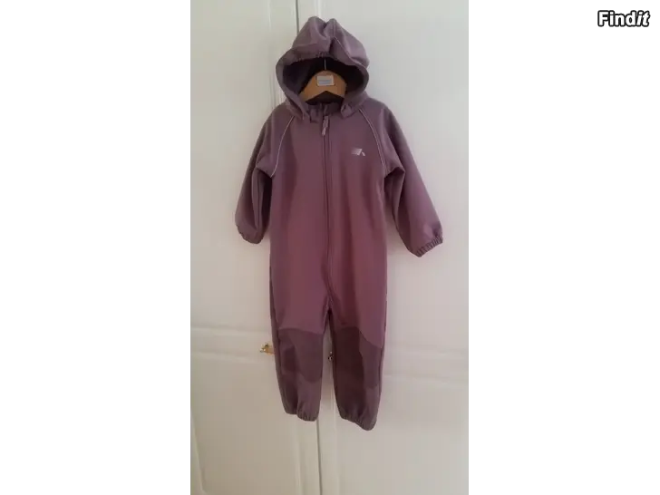 Myydään Name It softshell haalari koko 92 violetti  -hinta 6e