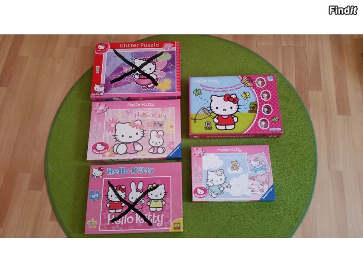 Säljes Pelit ja palapelit Hello Kitty 5-6v