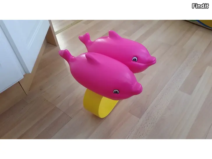Myydään Plasto Delfiini uima-apu pinkki-hinta 7e