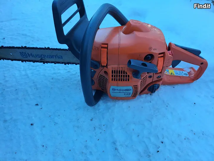 Myydään Husqvarna motorsåg 135 X - tork