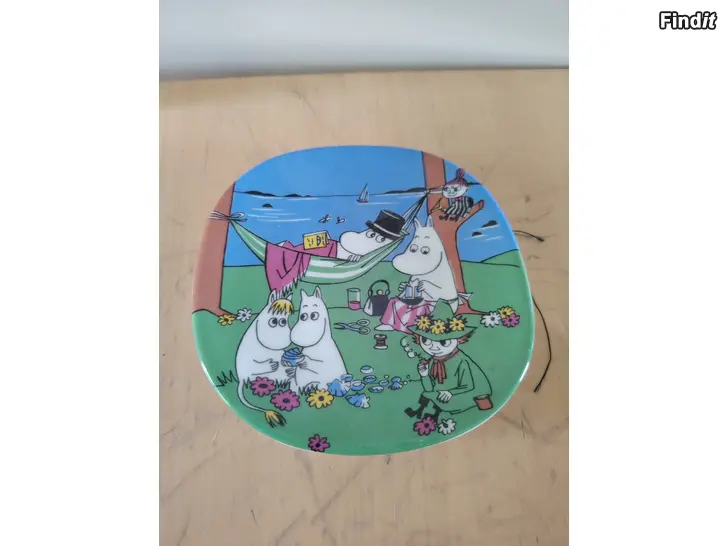 Säljes Mumin Arabia väggtallrik