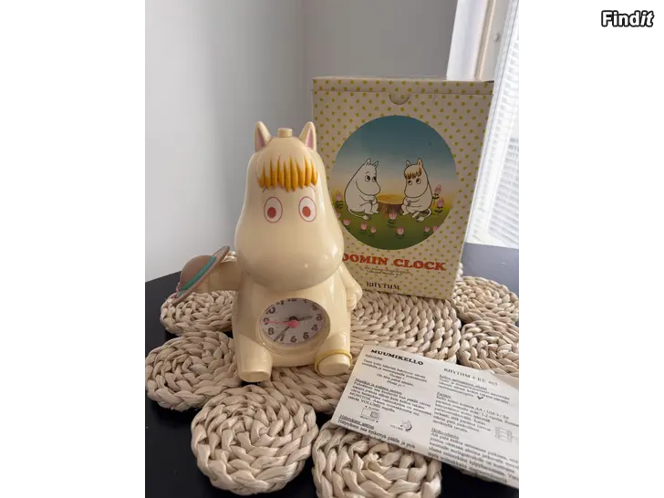 Myydään Mumin väckarklocka