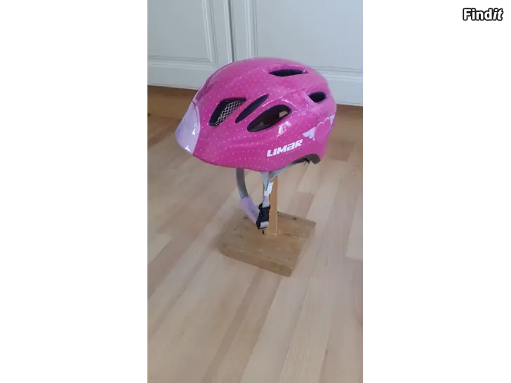 Myydään Limar Kid Pro M lasten pyöräilykypärä pinkki  -hinta 10e