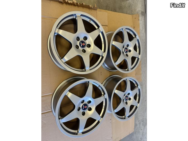 Myydään Saab Hirsch 18 6-spoke vanteet