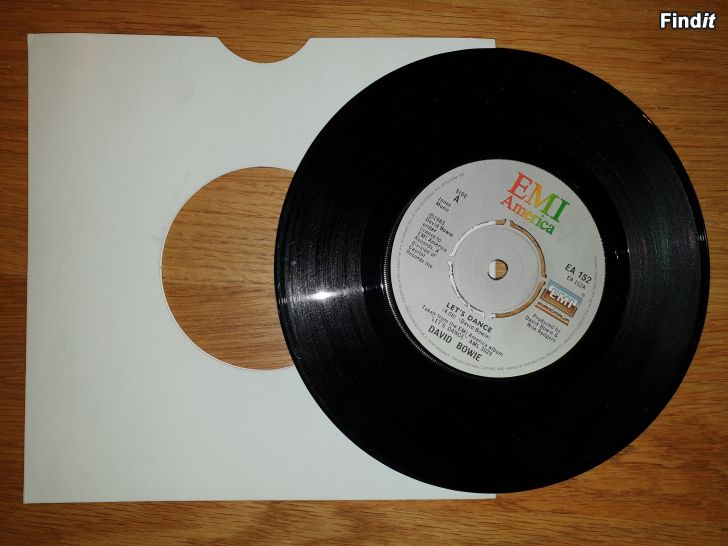 Säljes David Bowie, Lets Dance. Vinyl Singel